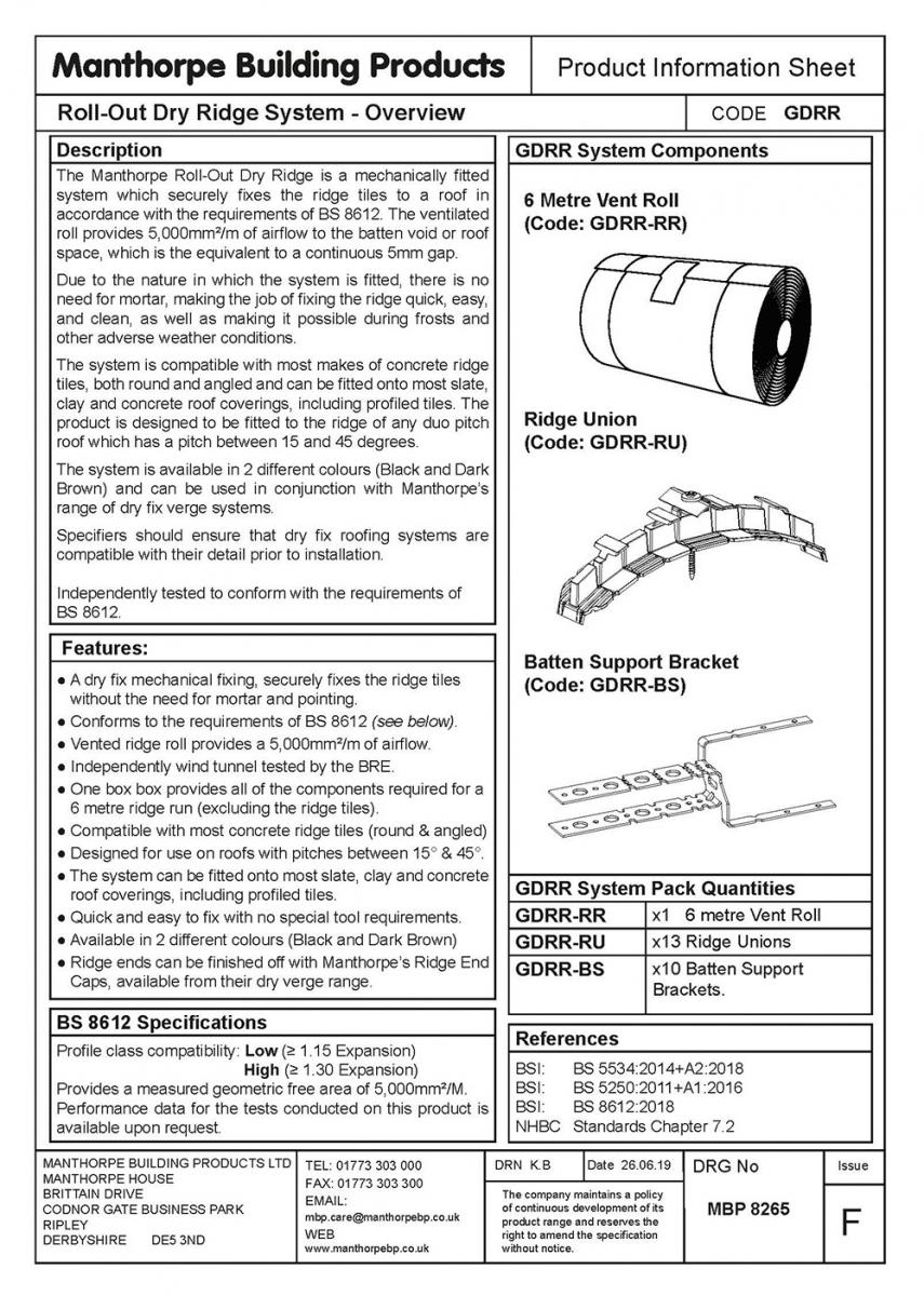 GDRR Datasheet