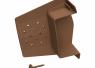 SmartVerge Interlocking Plain Tile Eaves Closure Brown