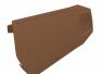 SmartVerge Interlocking Plain Tile Verge Brown